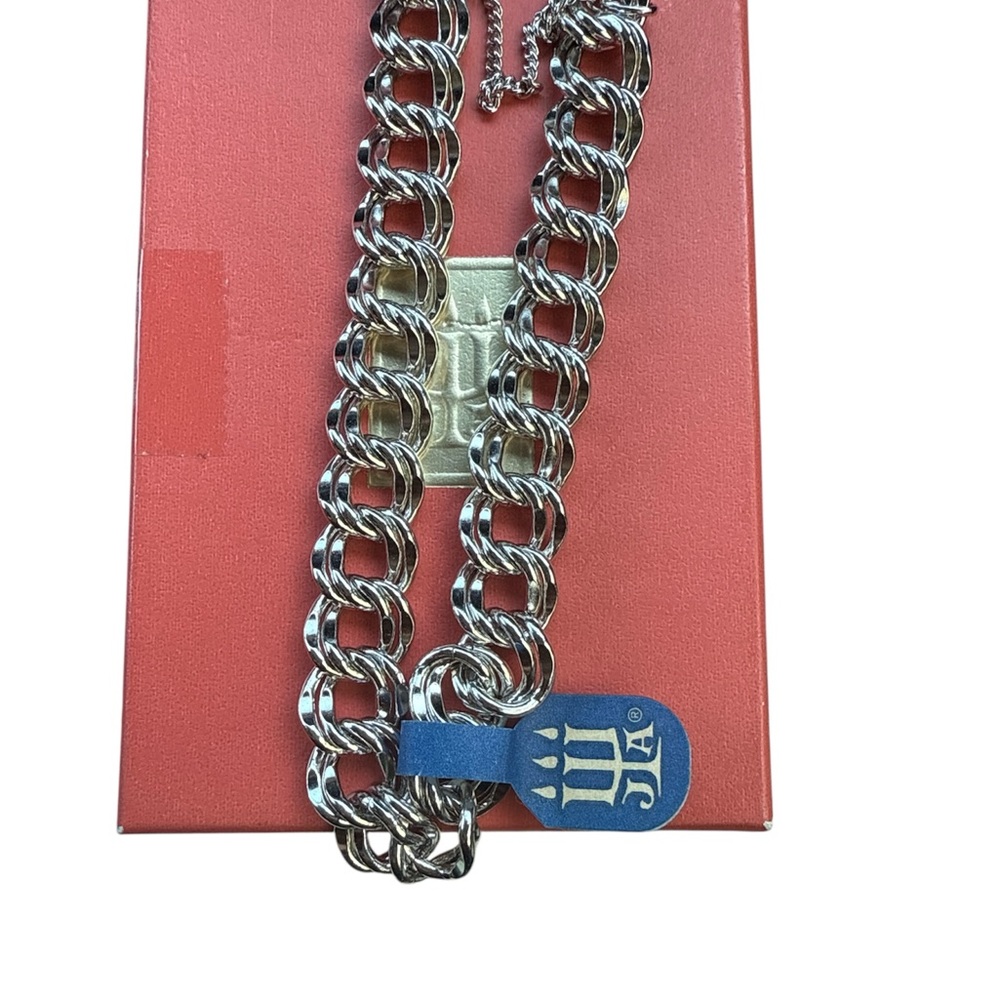 James Avery Silver Chunky Curb Chain Bracelet